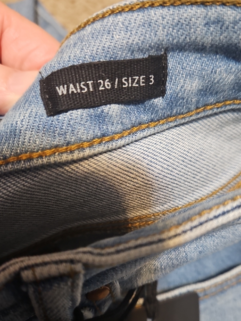NWT Risen Straight Leg High-Rise Denim Jeans - Picture 10 of 15